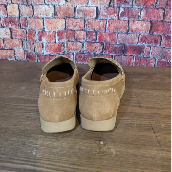 MIA Natalee Slip On Loafers Casual Brown size 8 - Picture 3 of 8